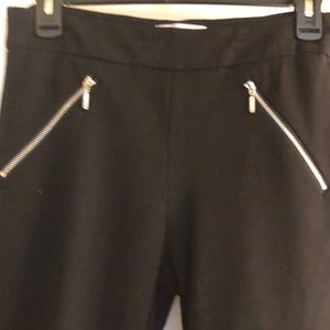 Nanette Lepore zip detail leggings